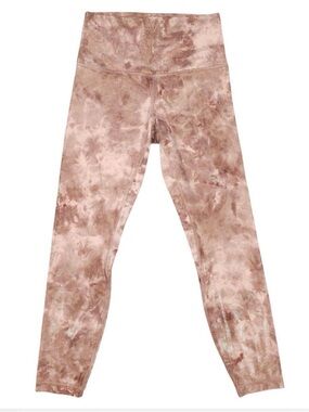 lululemon athletica Gold fleck Tie-Dye High-Rise Leggings
